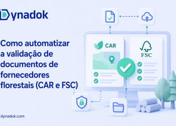 Como automatizar a validação de documentos de fornecedores florestais (CAR e FSC)
