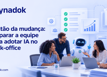 Gestão da mudança: preparar a equipe para adotar IA no back-office