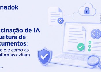 Alucinação de IA na leitura de documentos: o que é e como as plataformas evitam