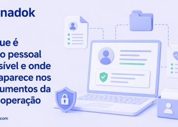 O que é dado pessoal sensível e onde ele aparece nos documentos da sua operação