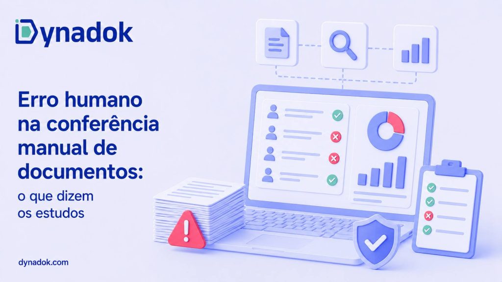 Erro humano na conferência manual de documentos: o que dizem os estudos