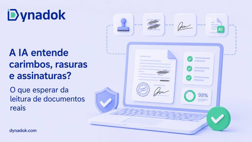 A IA entende carimbos, rasuras e assinaturas? O que esperar da leitura de documentos reais