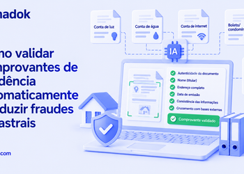 Como validar comprovantes de residência automaticamente e reduzir fraudes cadastrais