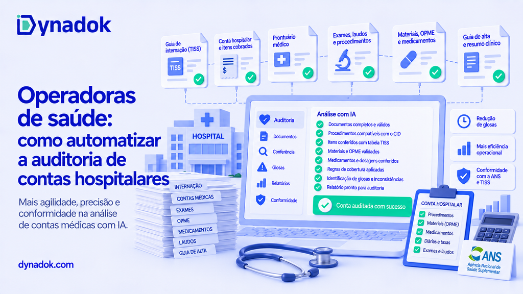 Operadoras de saúde: como automatizar a auditoria de contas hospitalares