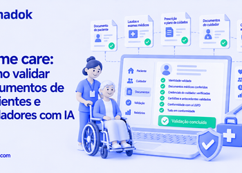 Home care: como validar documentos de pacientes e cuidadores com IA