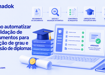 Como automatizar a validação de documentos para colação de grau e emissão de diplomas