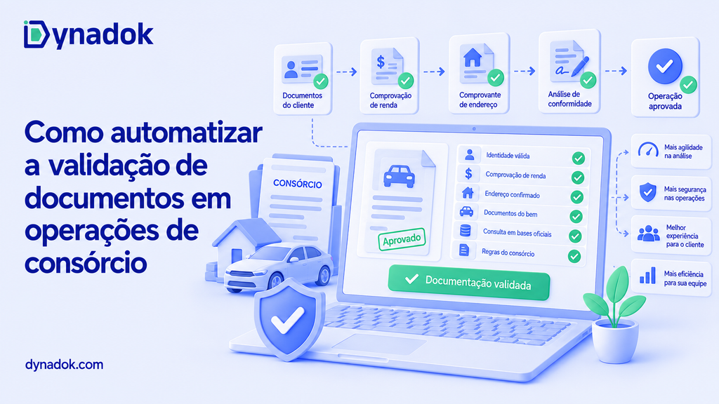 Como automatizar a validação de documentos em operações de consórcio