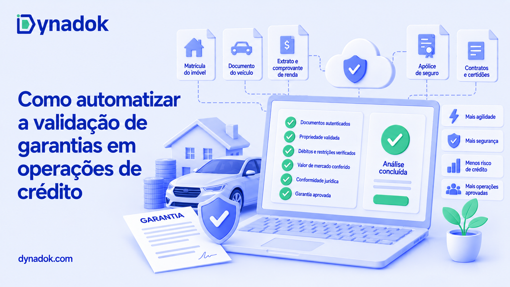 Como automatizar a validação de garantias em operações de crédito