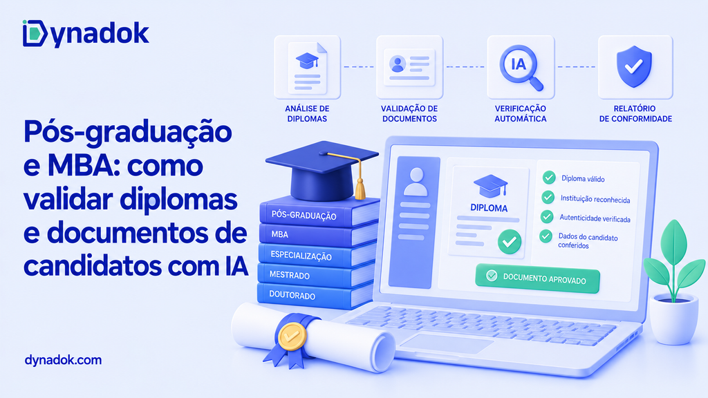 Pós-graduação e MBA: como validar diplomas e documentos de candidatos com IA
