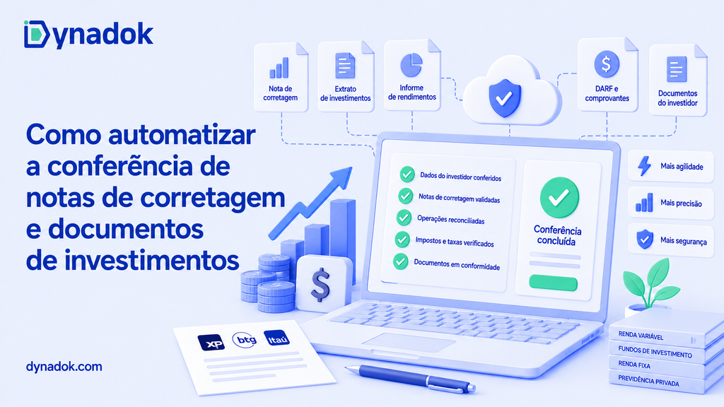 Como automatizar a conferência de notas de corretagem e documentos de investimentos