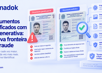 Documentos falsificados com IA generativa: a nova fronteira da fraude