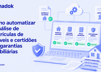 Como automatizar a análise de matrículas de imóveis e certidões em garantias imobiliárias