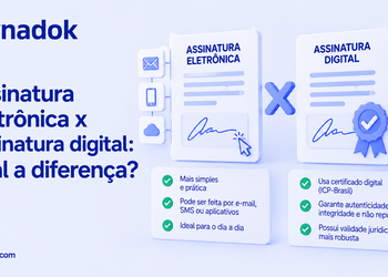 Assinatura eletrônica x assinatura digital: qual a diferença?
