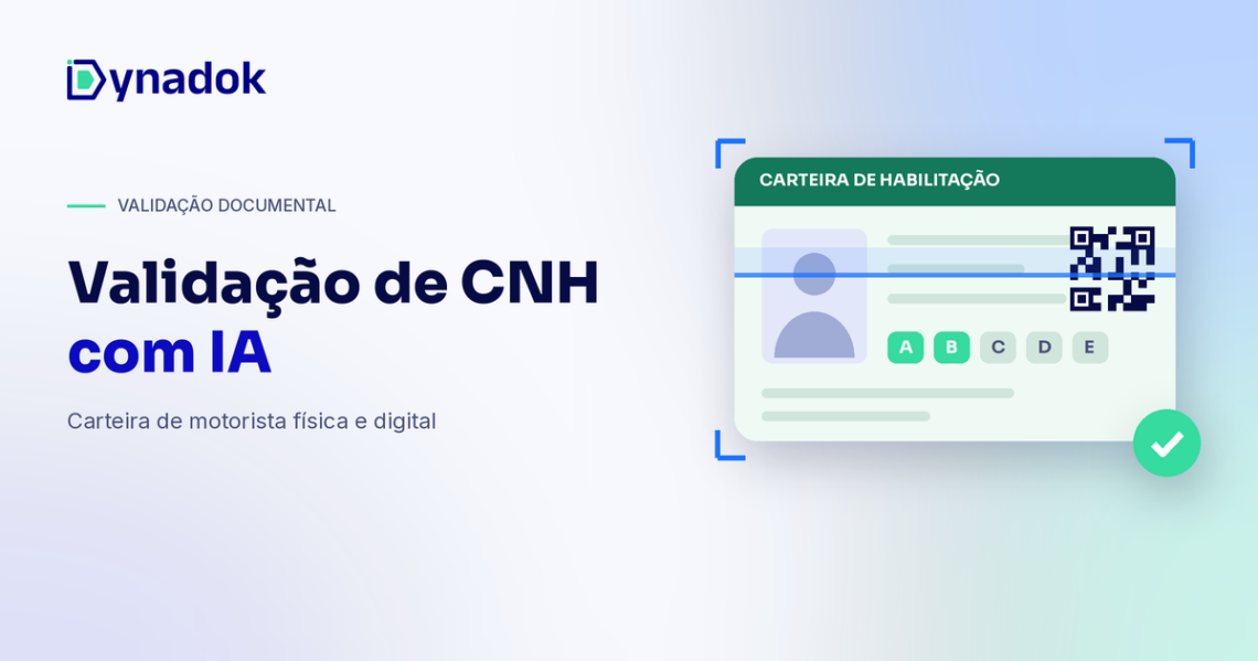 Validação de CNH com IA: como conferir carteira de motorista automaticamente