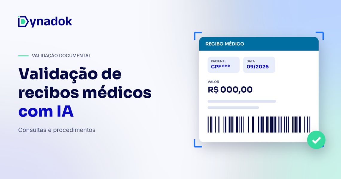 Validação de recibos médicos com IA: como conferir recibos de consultas e procedimentos