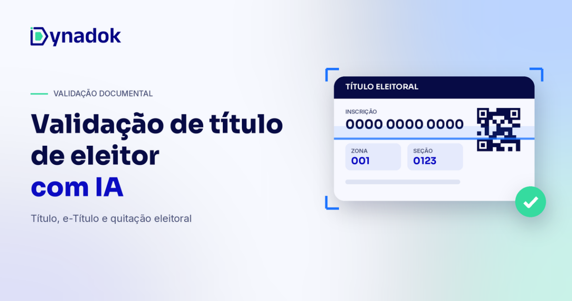 Validação de título de eleitor com IA: conferência automática na admissão