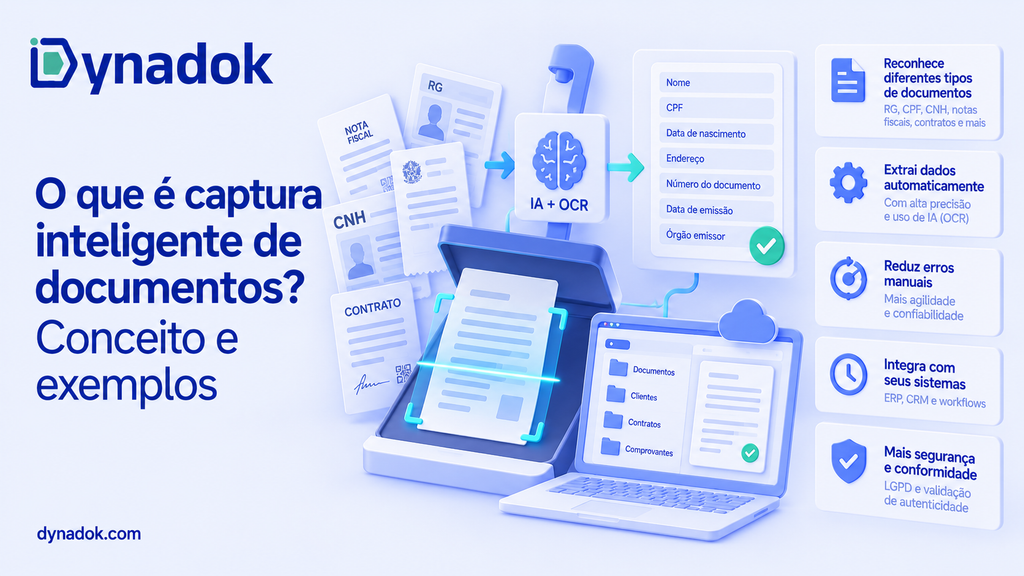 O que é captura inteligente de documentos? Conceito e exemplos
