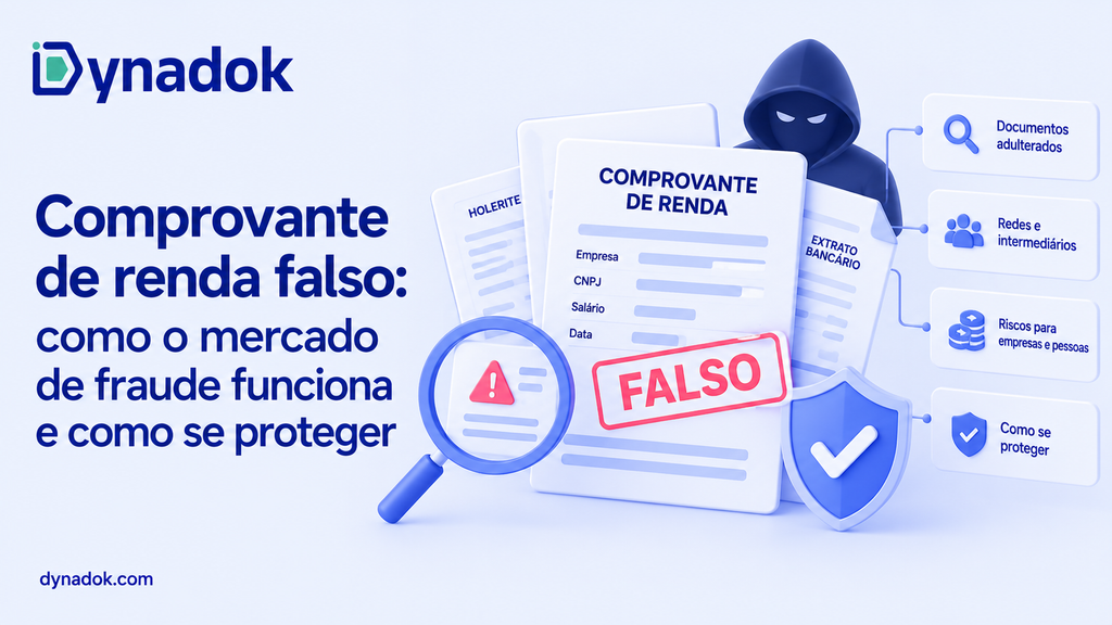 Comprovante de renda falso: como o mercado de fraude funciona e como se proteger