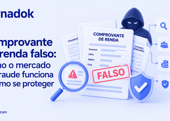 Comprovante de renda falso: como o mercado de fraude funciona e como se proteger