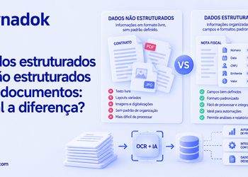 Dados estruturados x não estruturados em documentos: qual a diferença?