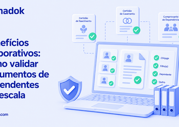 Benefícios corporativos: como validar documentos de dependentes em escala