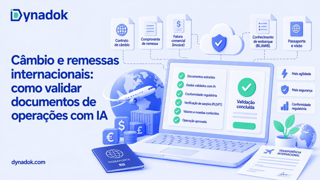 Câmbio e remessas internacionais: como validar documentos de operações com IA
