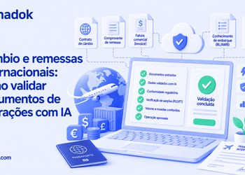 Câmbio e remessas internacionais: como validar documentos de operações com IA