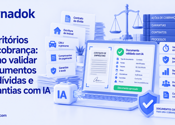 Escritórios de cobrança: como validar documentos de dívidas e garantias com IA