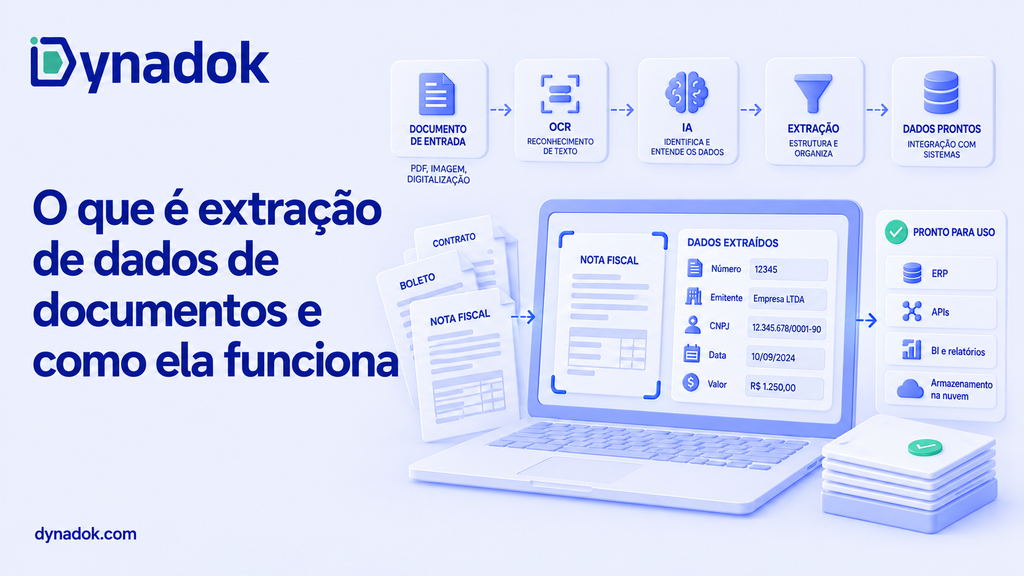 O que é extração de dados de documentos e como ela funciona
