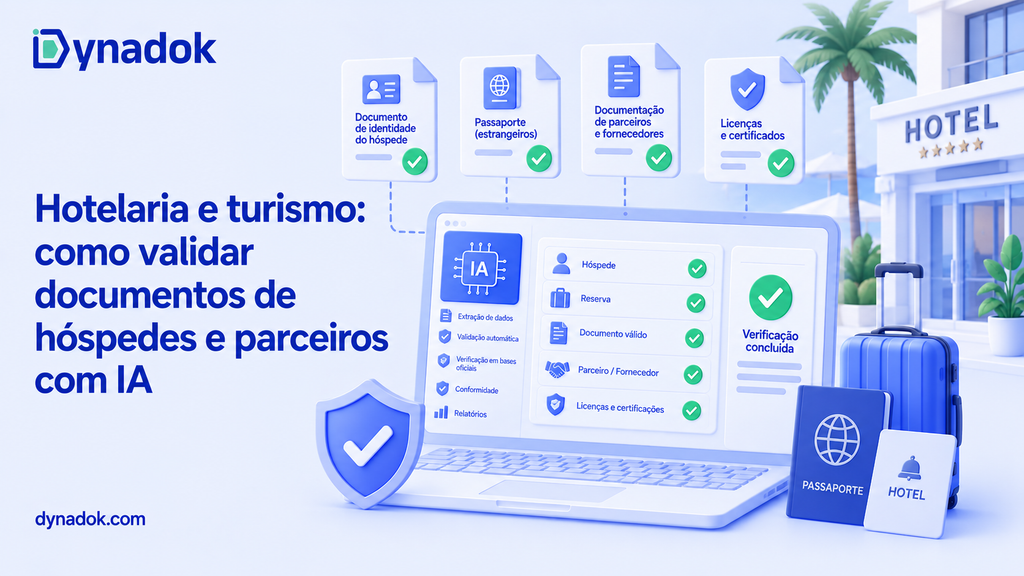 Hotelaria e turismo: como validar documentos de hóspedes e parceiros com IA