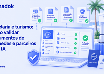 Hotelaria e turismo: como validar documentos de hóspedes e parceiros com IA
