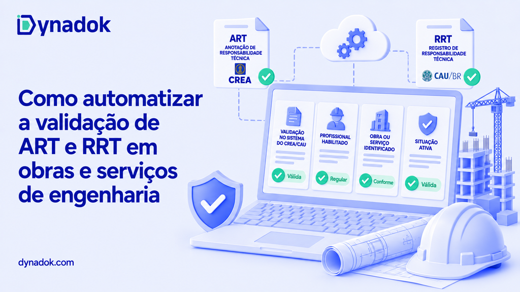 ART e RRT: como automatizar a validação em obras e serviços de engenharia