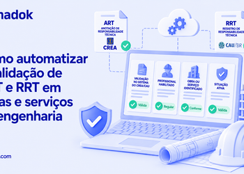 ART e RRT: como automatizar a validação em obras e serviços de engenharia