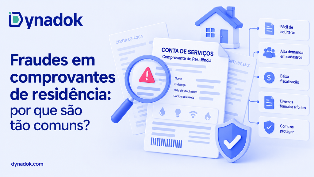 Fraudes em comprovantes de residência: por que são tão comuns?
