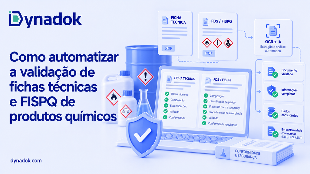 Como automatizar a validação de fichas técnicas e FISPQ de produtos químicos