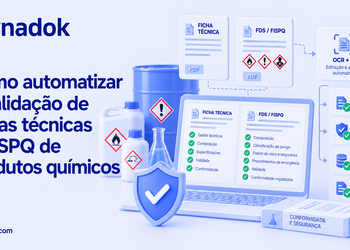 Como automatizar a validação de fichas técnicas e FISPQ de produtos químicos