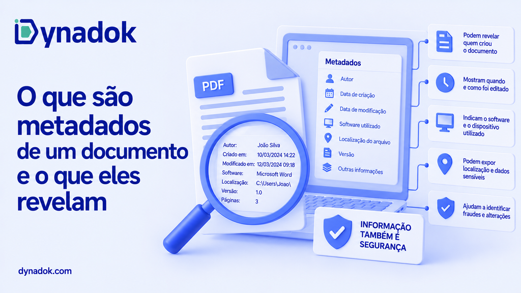 O que são metadados de um documento e o que eles revelam