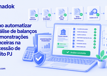 Como automatizar a análise de balanços e demonstrações financeiras na concessão de crédito PJ