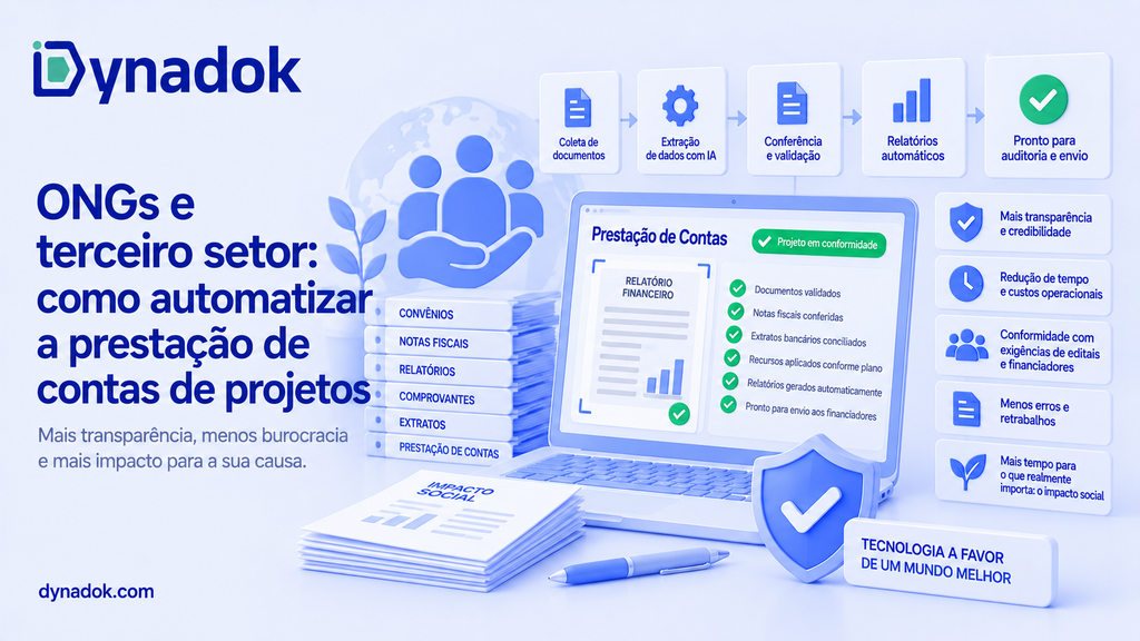 ONGs e terceiro setor: como automatizar a prestação de contas de projetos