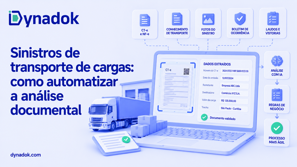 Sinistros de transporte de cargas: como automatizar a análise documental