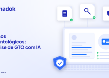 Capa do blog Dynadok com ícones de validação de documentos: Planos odontológicos: como automatizar a análise de GTO e radiografias