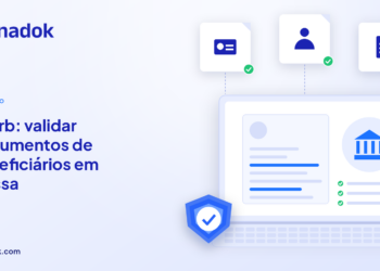 Capa do blog Dynadok com ícones de validação de documentos: Reurb (regularização fundiária): como validar documentos de beneficiários em massa