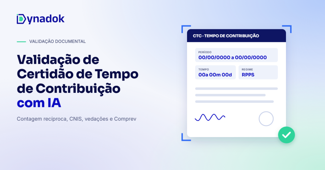 Validação de Certidão de Tempo de Contribuição com IA: como conferir a CTC em aposentadorias do RPPS